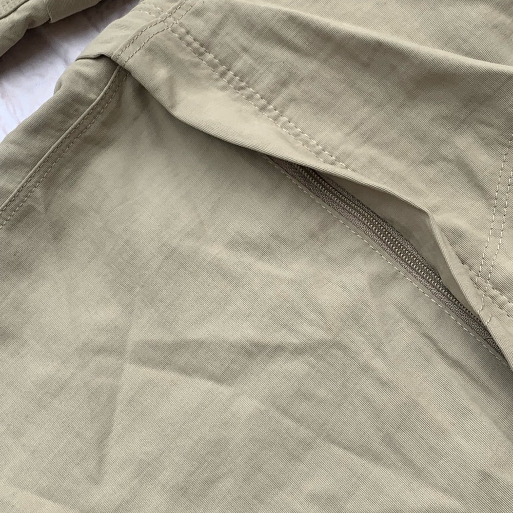 The North Face Paramount Peak Convertible Pants Cargo Khaki size Medium NWT - Picture 4 of 14